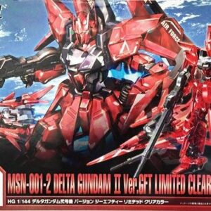 Bandai HG Delta Gundam II Ver GFT Clear Color